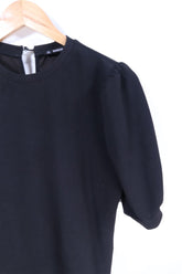 חולצה מעוצבת בשחור- M